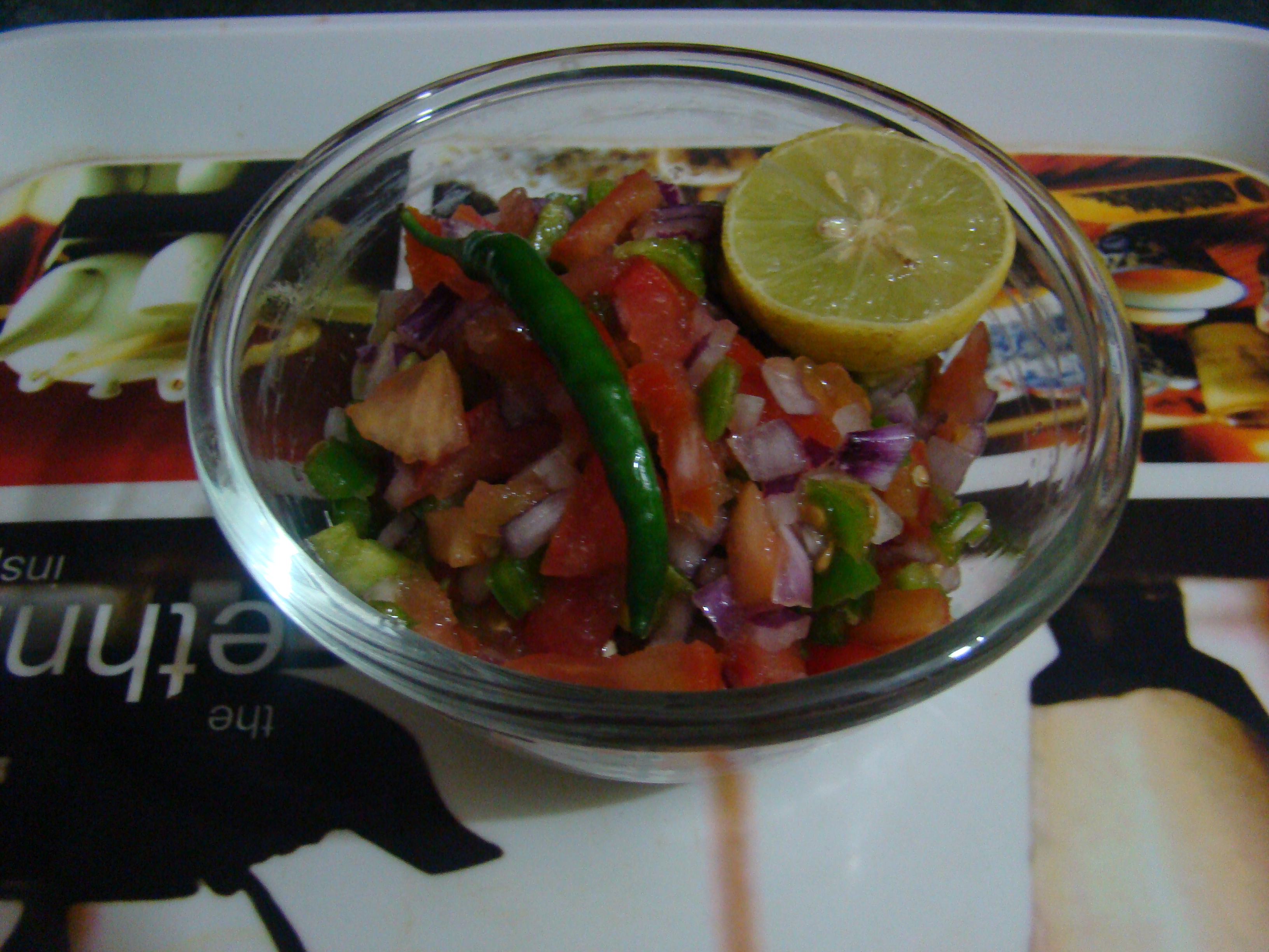 Salata ( its like salsa) Recipe