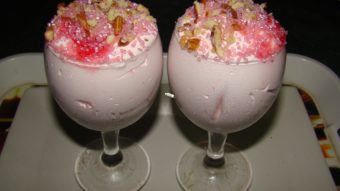 Strawberry & Whipping Cream Dessert Recipe