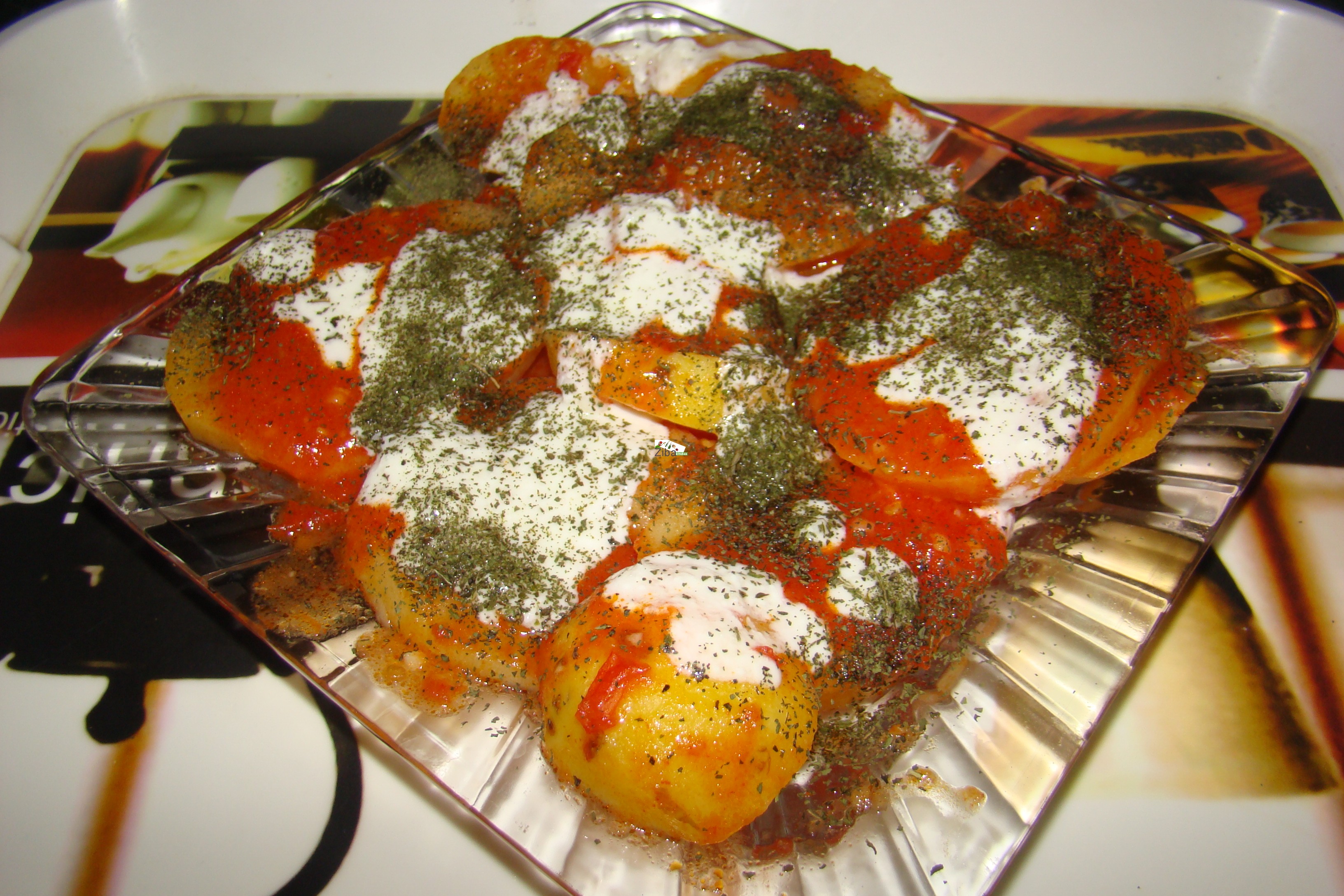 Borani/Burani Kachalo (potato with curd) Recipe