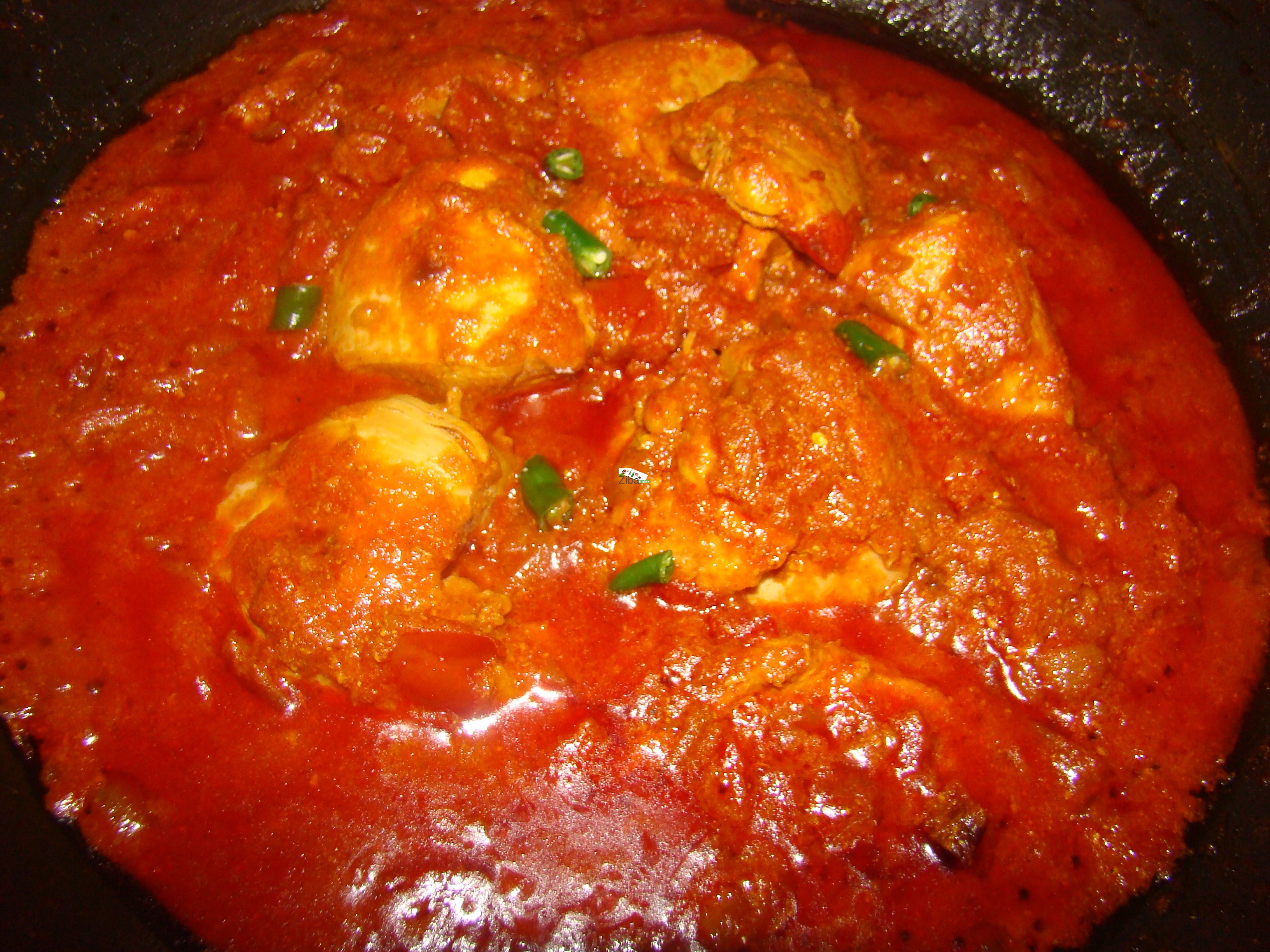 Karahi Chicken (Mughuli) Recipe